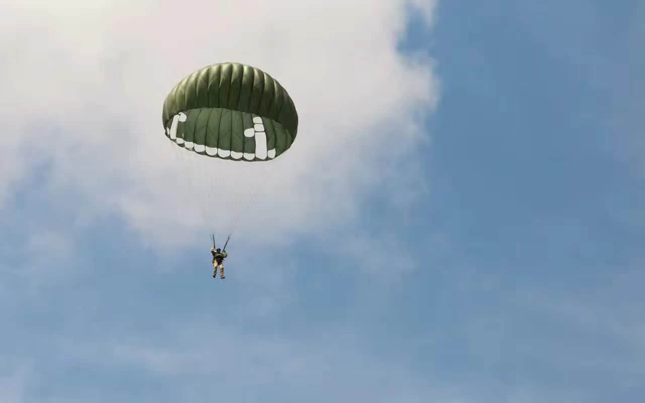 WHA specialized aerial delivery parachute operation
